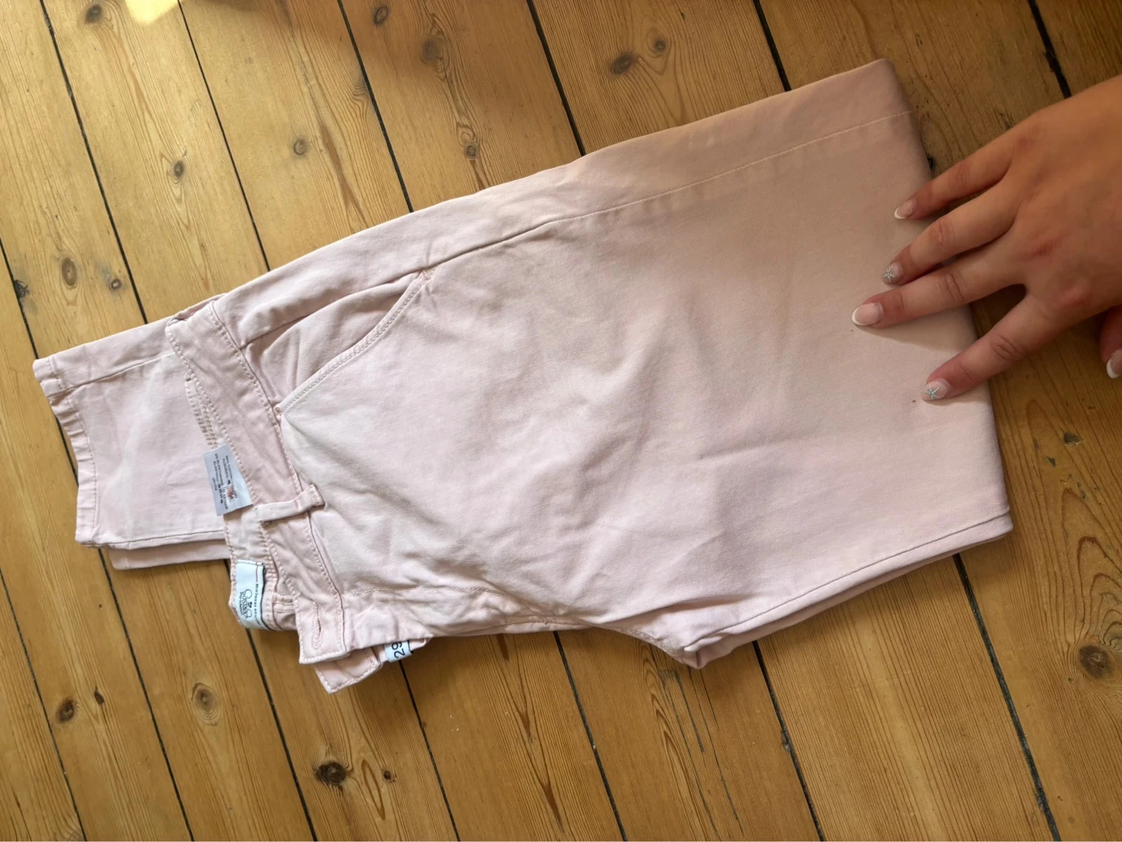 Calça rosa pálida le temps des cerises tamanho 38 W29 – photo 7